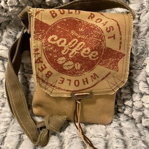 Repurposed Coffee Burlap Bag